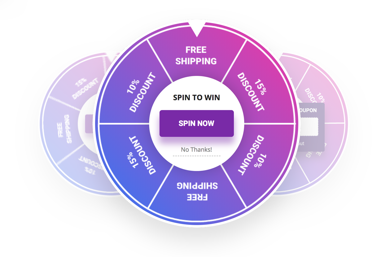 Spin-to-win Graphic